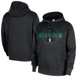 Boston Celtics Black 2025 26 Practice Club Pullover Hoodie