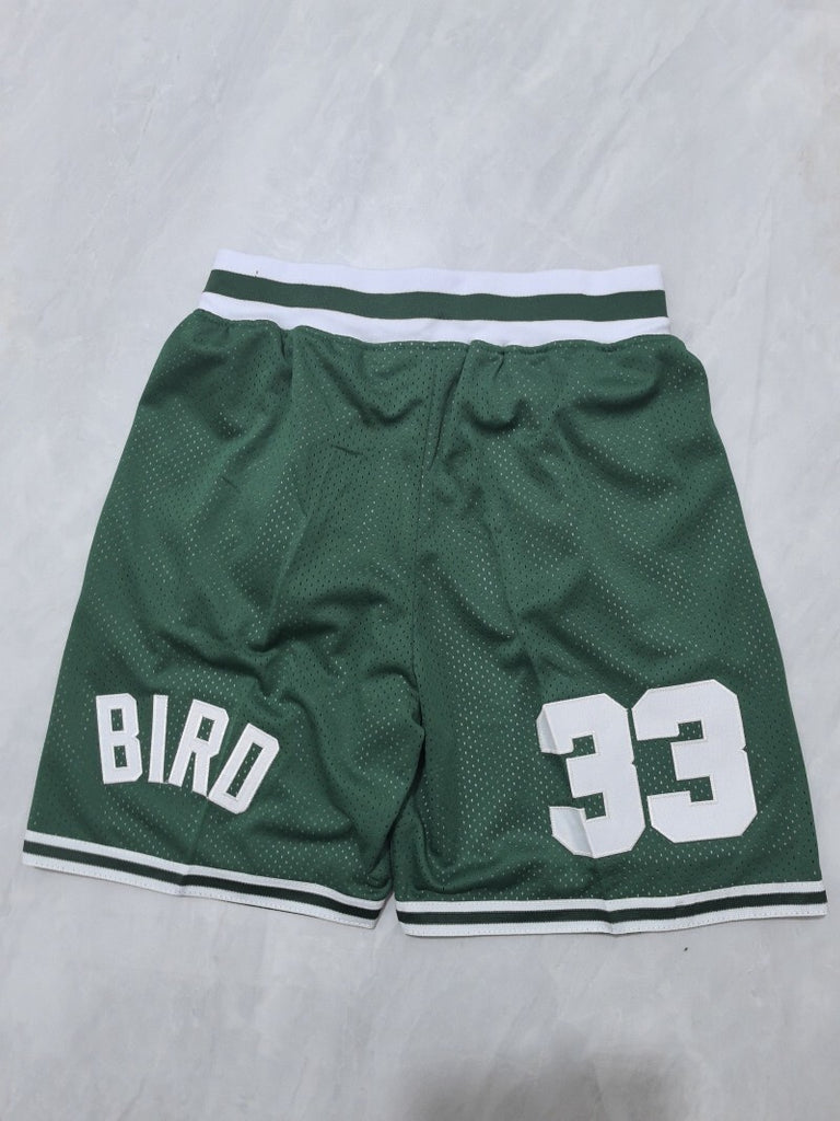 Boston Celtics Celtics Green Retro Shorts Style 3
