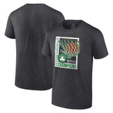 Boston Celtics Heather 2024 Eastern Conference Champions Full Court Trap T