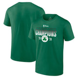 Boston Celtics Kelly Green 2024 Finals Champions Blocked Shot T-Shirt