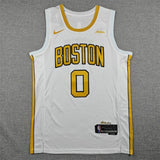 Boston Celtics #0 Jayson Tatum 26 0 White City Edition Style 2