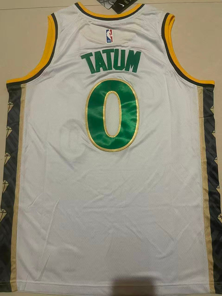 Boston Celtics #0 Jayson Tatum Celtics 0 # Green Style 1