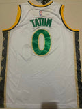 Boston Celtics #0 Jayson Tatum Celtics 0 # Green Style 1