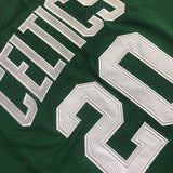 Boston Celtics #20 Ray Allen Authentic jersey green Style 4