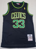 Boston Celtics #33 Larry Bird Celtics 33 Black s-xxl Style 2