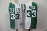 Boston Celtics #33 Larry Bird Celtics 33 Larry Bird Edition Green + White Jersey