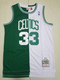 Boston Celtics #33 Larry Bird Celtics 33 Yin-Yang Edition S-XXL Style 4