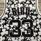 Boston Celtics #33 Larry Bird Celtics 33 # Bird Green S-XXL Size Style 1