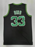 Boston Celtics #33 Larry Bird Celtics 33# Retro - Black Style 1