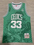 Boston Celtics #33 Larry Bird Edition Celtics 33 Green Mitchell Ness Style 1