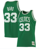 Boston Celtics #33 Larry Bird Mitchell&Ness Celtics 33 Green