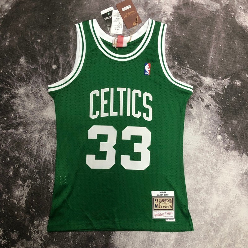 Boston Celtics #33 Larry Bird sw Celtics 86 Season 33 # Bird Style 2