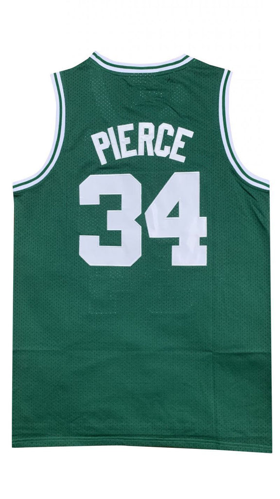 Boston Celtics #34 Paul Pierce Celtics 34 # 2007-08 Classic Retro Premium Mesh Jersey Style 1