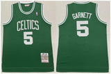 Boston Celtics #5 Kevin Garnett Celtics 5 # Garnett 2007-08 Classic Retro Jersey