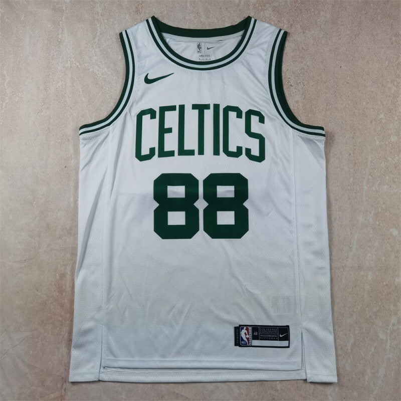 Boston Celtics#88 Neemias Queta Hot Press Celtics Style 2