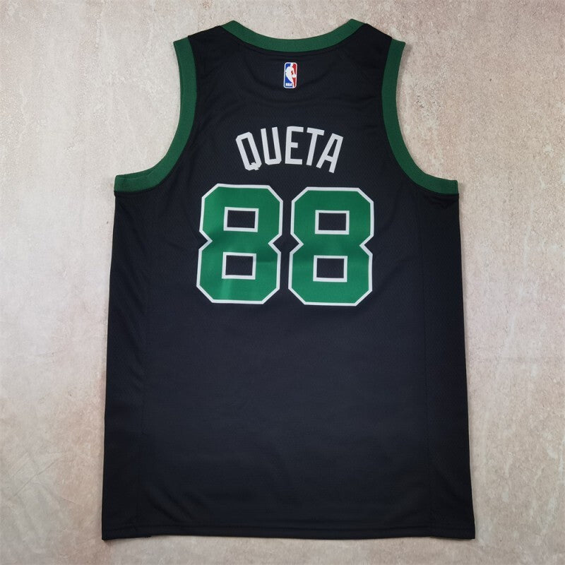 Boston Celtics#88 Neemias Queta Hot Press Celtics Style 3