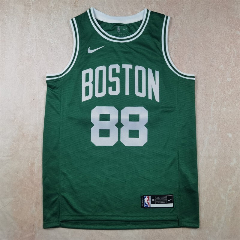 Boston Celtics#88 Neemias Queta Hot Press Celtics Style 6