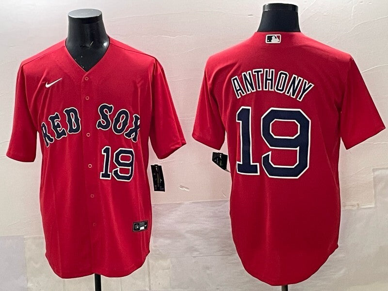 Boston Red Sox #19 Roman Anthony Red Sox Adult Style 2