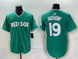 Boston Red Sox #19 Roman Anthony Red Sox Collaboration Style 2