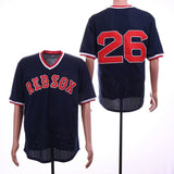 Boston Red Sox #26 Wade Boggs Red Sox 26 Blue Retro