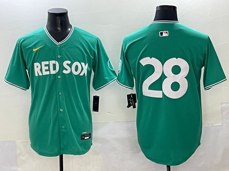 Boston Red Sox #28 Kristian Campbell Red Sox Collaboration Style 3