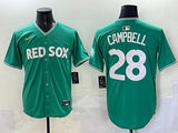 Boston Red Sox #28 Kristian Campbell Red Sox Collaboration Style 7