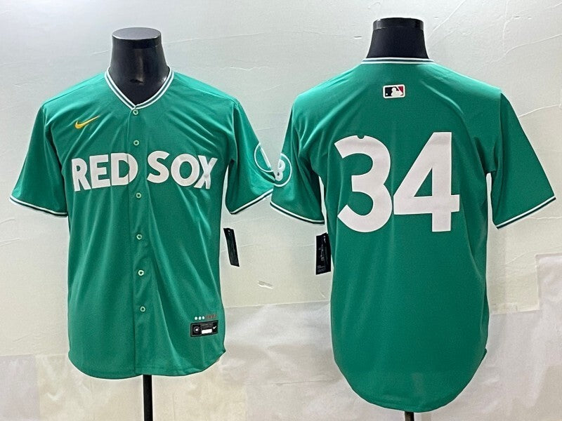 Boston Red Sox #34 David Ortiz Red Sox Collaboration Style 6