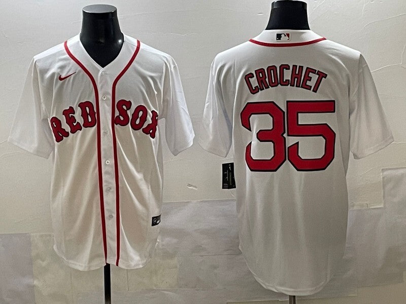 Boston Red Sox #35 Garrett Crochet Red Sox Adult