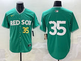 Boston Red Sox #35 Red Sox Collaboration Style 1