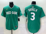 Boston Red Sox #3 Ceddanne Rafaela Red Sox Collaboration Style 2
