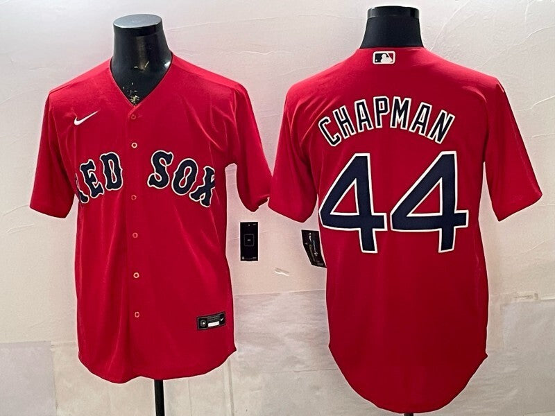 Boston Red Sox #44 Aroldis Chapman Red Sox Adult Style 1