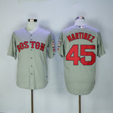 Boston Red Sox #45 Red Sox 45 Gray Fan Edition