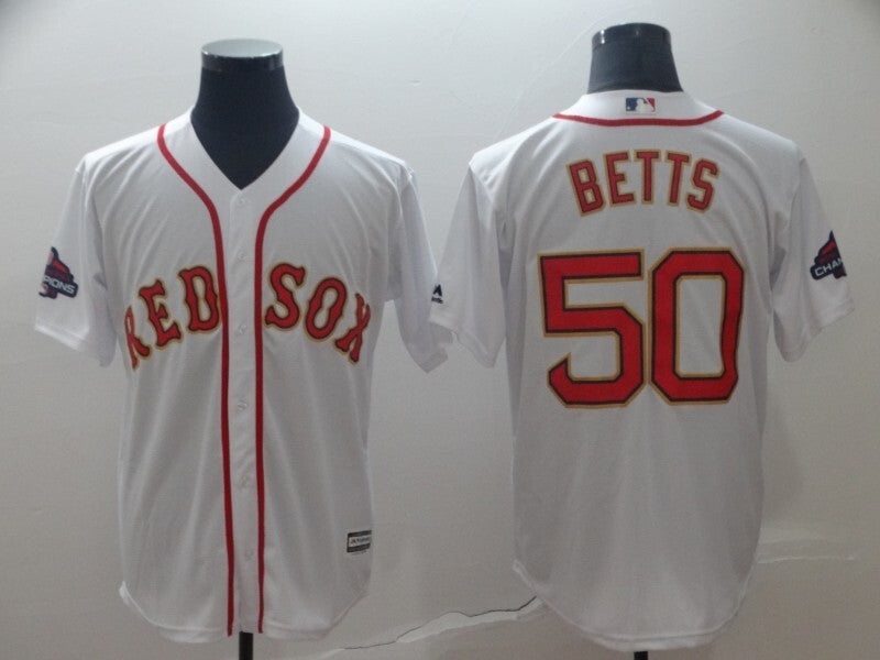 Boston Red Sox #50 Mookie Betts 2019 Fan Edition mb1