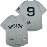 Boston Red Sox #9 Ted Williams Red Sox 9 Hemp Gray 1939 Retro