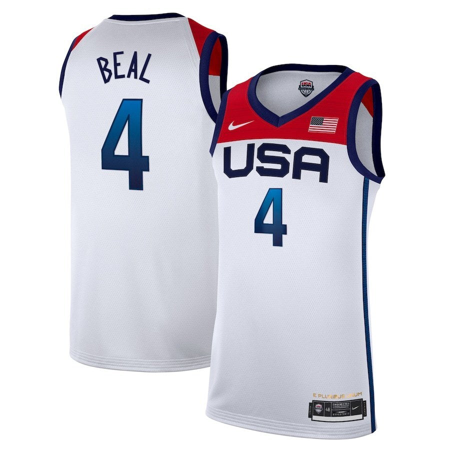 Bradley Beal USA Basketball 2020 Summer Olympics Player Jersey - White Style 1