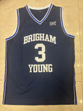 Brigham Young Cougars #3 AJ Dybantsa 3 # AJ Style 2