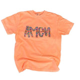 Bright Floral Amen Tshirt - Comfort Colors Christian Shirt