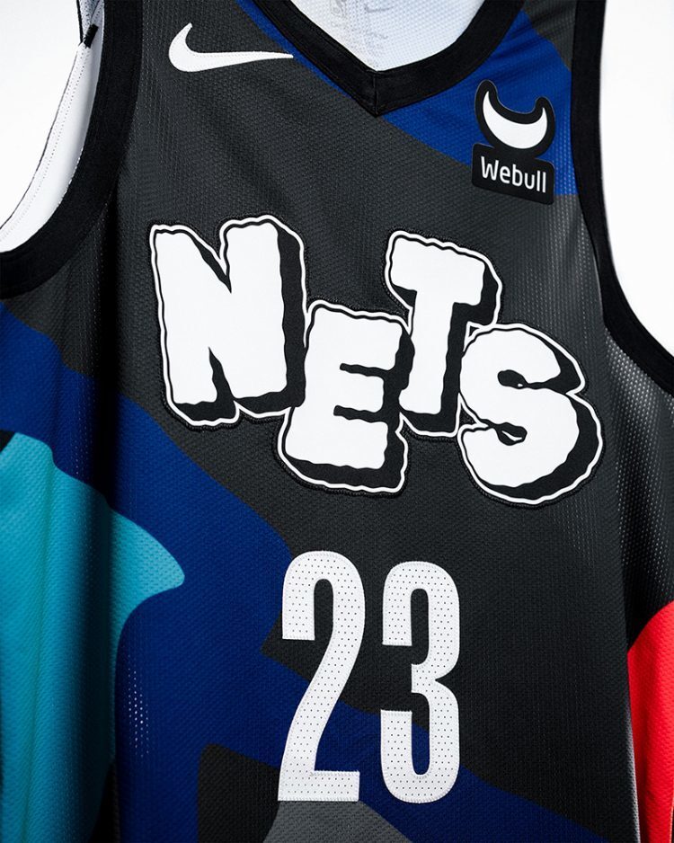 Brooklyn Nets Partner With KAWS For 2023-24 City Edition Uniforms Style 1