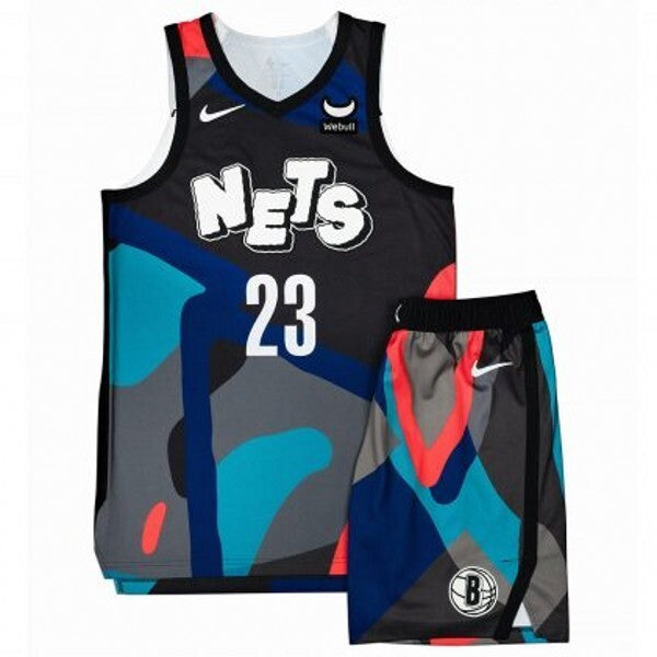 Brooklyn Nets Partner With KAWS For 2023-24 City Edition Uniforms Style 2