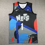 Brooklyn Nets #1 Mikal Bridges Nets 1 City s-xxl Style 2