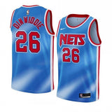 Brooklyn Nets #26 Spencer Dinwiddie Classic Edition Blue Swingman
