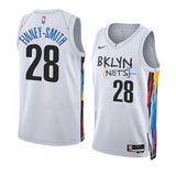 Brooklyn Nets #28 Dorian Finney-Smith 2022-23 City Edition White Swingman