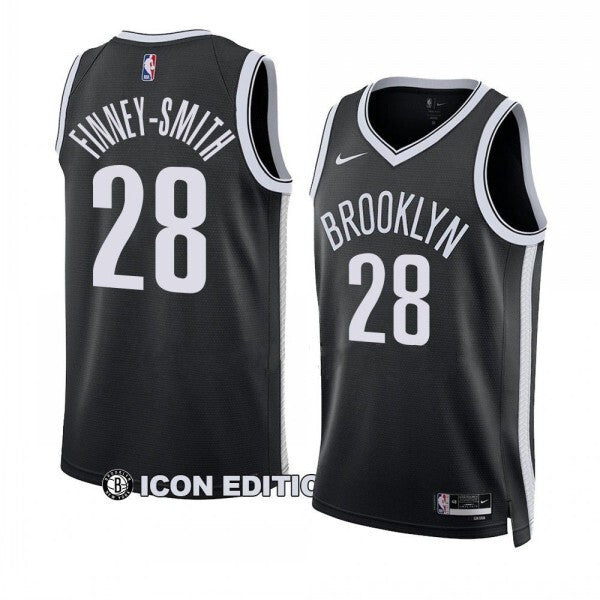 Brooklyn Nets #28 Dorian Finney-Smith Icon Edition Black Swingman