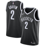 Brooklyn Nets #2 Blake Griffin 202021 Swingman Jersey Black - Icon Edition