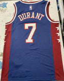 Brooklyn Nets #7 Durant 2122 city jersey blue (heat pressed) Style 1