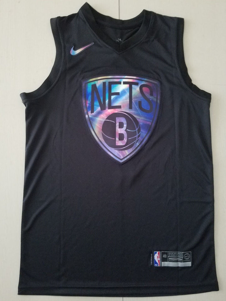 Brooklyn Nets #7 Kevin Durant Black Rainbow S-XXL Style 2