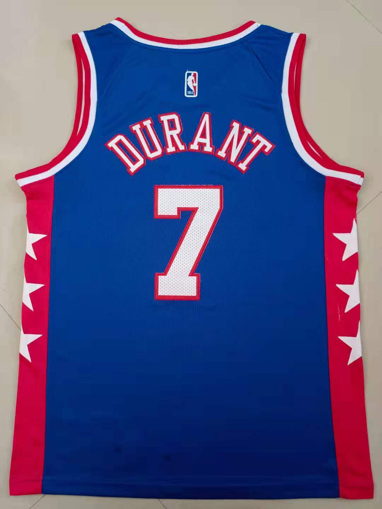 Brooklyn Nets #7 Kevin Durant Nets 7# Jersey Style 1