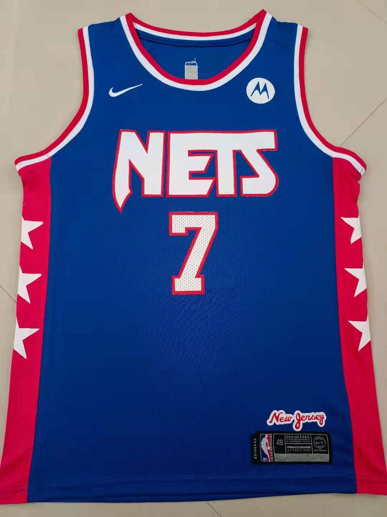 Brooklyn Nets #7 Kevin Durant Nets 7# Jersey Style 2