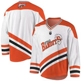 Buffalo Bandits White Orange Jersey