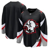 Buffalo Sabres Blank black alternate premier breakaway-player jersey